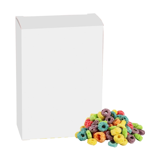 Customizable box of Fruit Loop cereal... from ASI 71685 Midnite Snax®