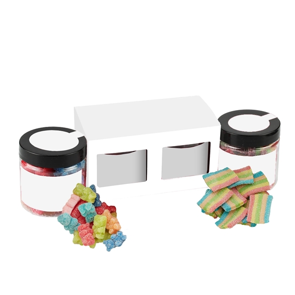 Candy jar set with sour bites and gummy bears.... from ASI 71685 Midnite Snax®