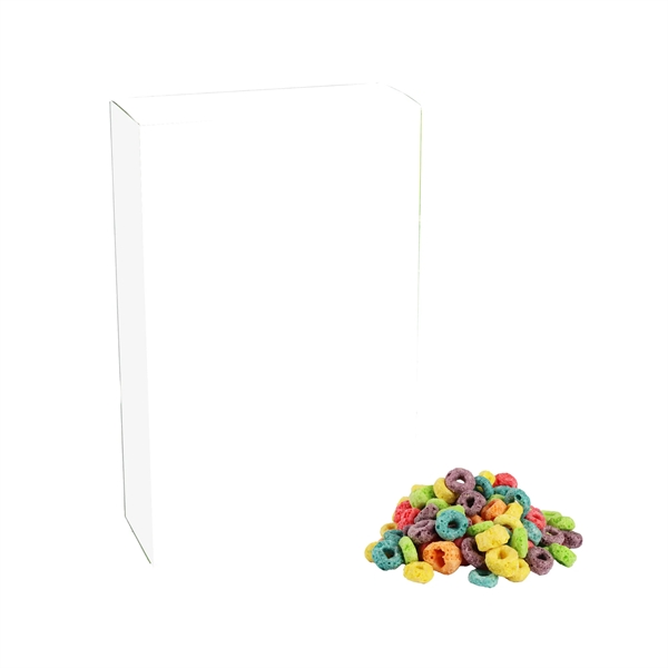 Customizable box of Fruit Loop cereal... from ASI 71685 Midnite Snax®