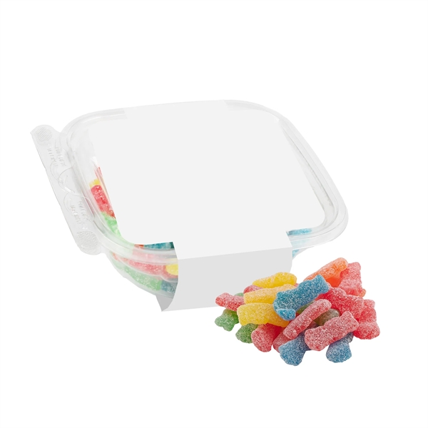 Candy container full of Sour Patch® Kids... from ASI 71685 Midnite Snax®