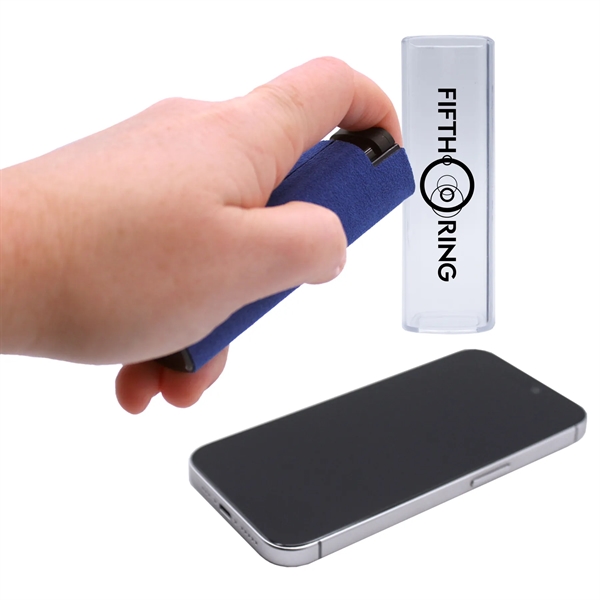 Portable screen cleaner; Cleaning solution included; Microfiber cloth built-in; Great value;... from ASI 62124 iClick, Inc. / iClick®