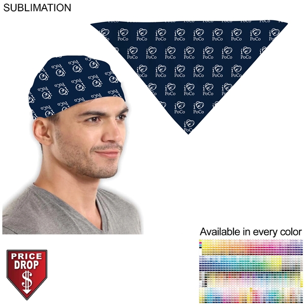Triangle Bandana, 32x22x22, Stitched Edges, Sublimated Edge to Edge (Decorated in... from ASI 53509 FIEL-Fairdeal Import & Export / FIEL
