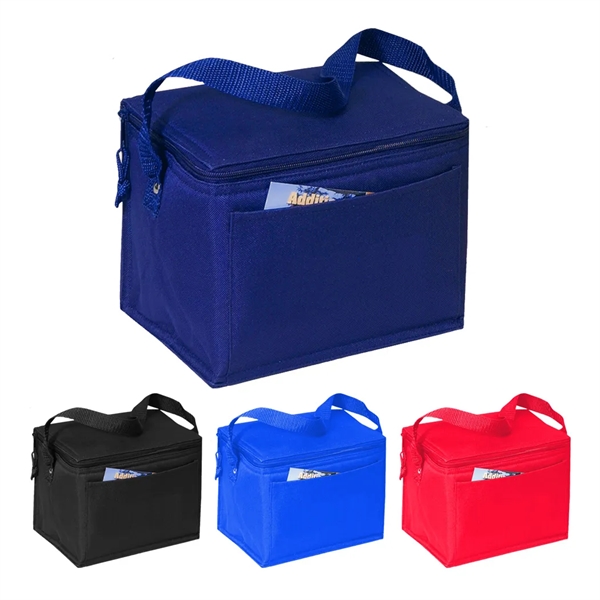 Ttuch 6 Pack Polyester Cooler Lunch Bag... from ASI 31517 Admart Products / Admart Line