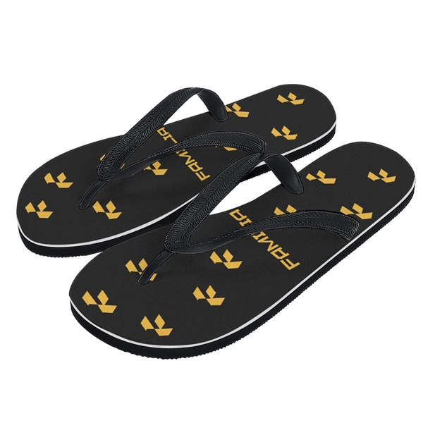 Customizable thong style slip-on flip flops made of EVA and a... from ASI 90807 Tekweld