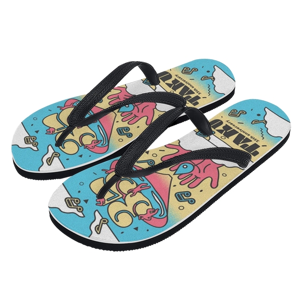 Customizable thong style slip-on flip flops made of EVA and a... from ASI 90807 Tekweld
