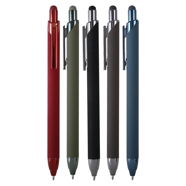The Mojave Comfort Stylus Pen combines executive metal elegance, warm hues,... from ASI 61966 HPG / Hub Pen
