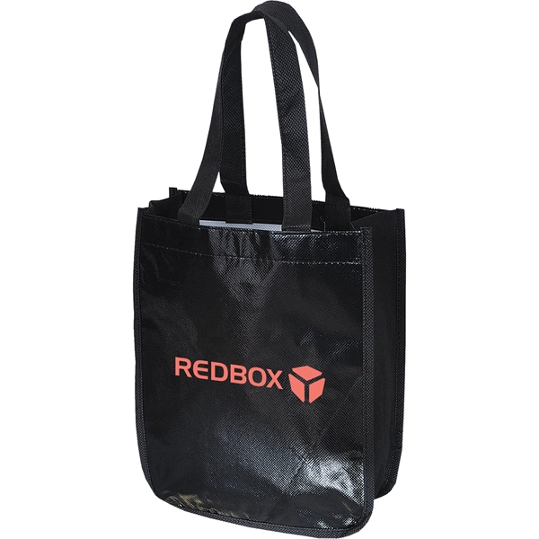 Handy mini-sized 75 GSM non-woven tote bag is perfect for a... from ASI 61966 HPG / Beacon Promotions