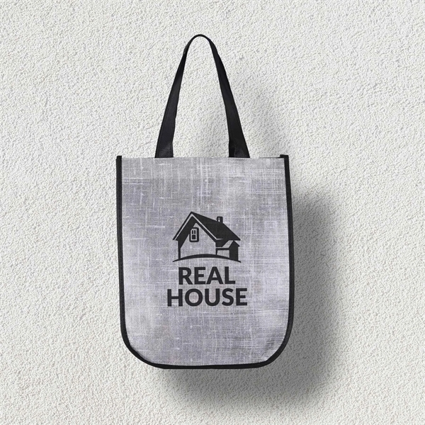 Handy mini-sized 75 GSM non-woven tote bag is perfect for a... from ASI 61966 HPG / Beacon Promotions