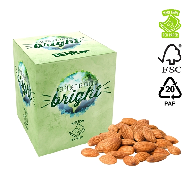 80% post Consumer Recycled Paperboard box filled with 3.50 oz of... from ASI 44900 NC Custom (CI/Lanco) / Chocolate Inn