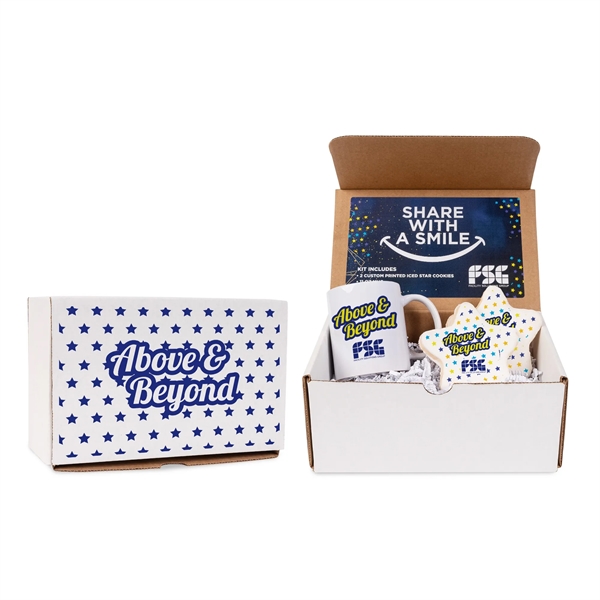 Unbox a world of personalized indulgence with our Custom Mug and... from ASI 44900 NC Custom (CI/Lanco) / Chocolate Inn