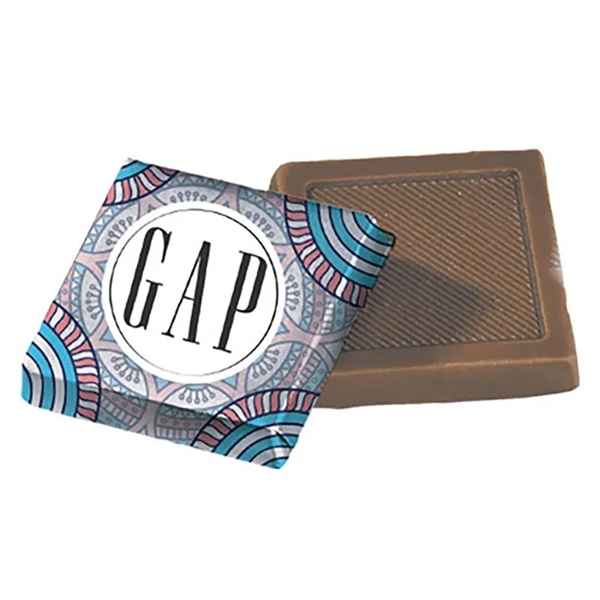 Full color chocolate squares. Reward your clients with the delicious taste... from ASI 44900 NC Custom (CI/Lanco) / Chocolate Inn