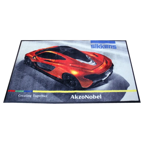 Customized 28 oz. nylon floor mat, available in custom or standard... from ASI 35750 PromoMatting by Americo