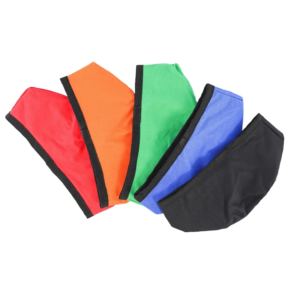 Compact 6" Folding Pet Travel Bowl, polyester Oxford, full-color imprint option.... from ASI 92980 WOV-IN® / Promopet