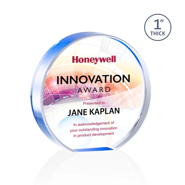 The acrylic VividPrint™ Narita is a fantastic budget-busting desktop award to... from ASI 84592 St Regis Group / St Regis