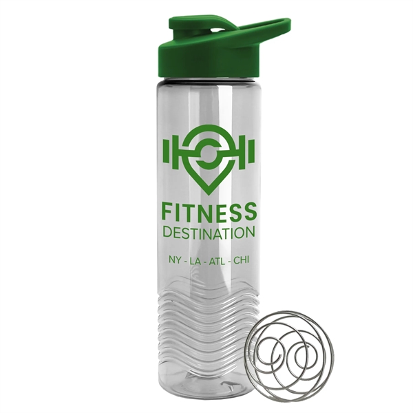 24 oz. Tritan™ Shaker Bottle with Drink thru lid and Mixing... from ASI 55990 Garyline
