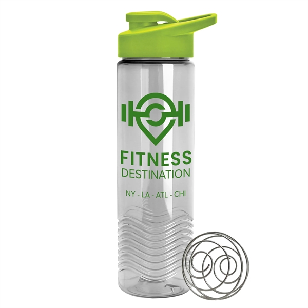 24 oz. Tritan™ Shaker Bottle with Drink thru lid and Mixing... from ASI 55990 Garyline
