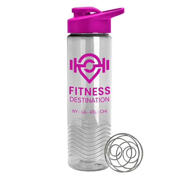 24 oz. Tritan™ Shaker Bottle with Drink thru lid and Mixing... from ASI 55990 Garyline