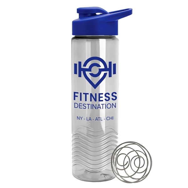 24 oz. Tritan™ Shaker Bottle with Drink thru lid and Mixing... from ASI 55990 Garyline
