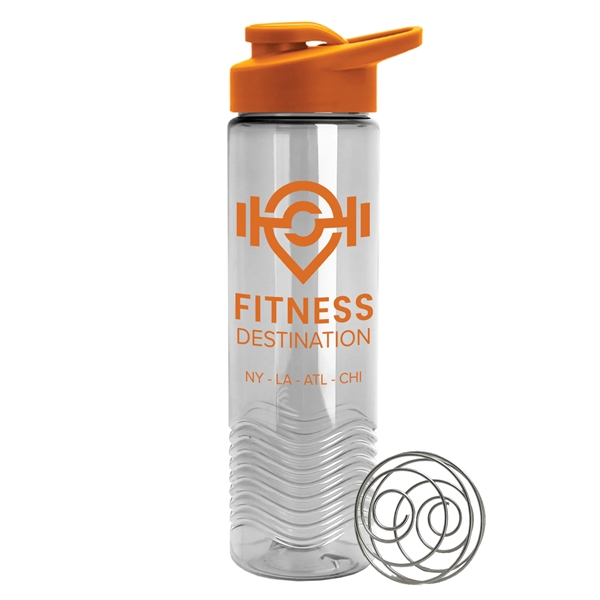 24 oz. Tritan™ Shaker Bottle with Drink thru lid and Mixing... from ASI 55990 Garyline