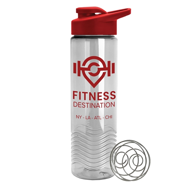 24 oz. Tritan™ Shaker Bottle with Drink thru lid and Mixing... from ASI 55990 Garyline