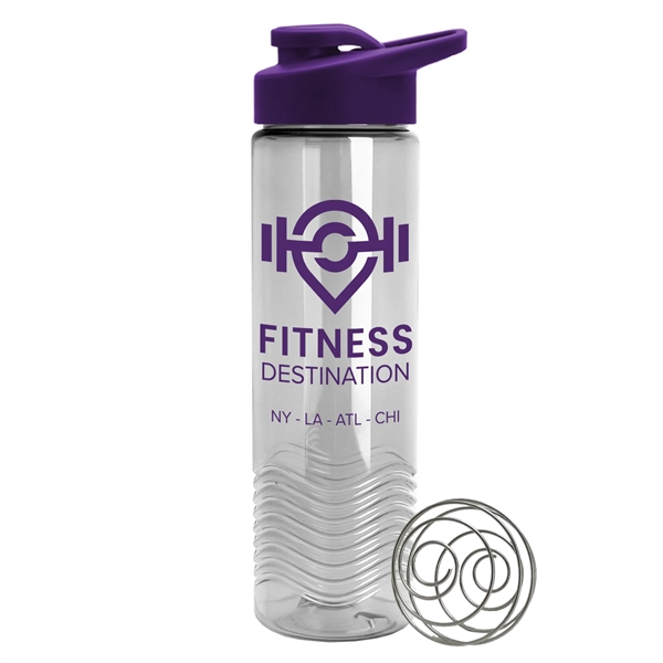 24 oz. Tritan™ Shaker Bottle with Drink thru lid and Mixing... from ASI 55990 Garyline