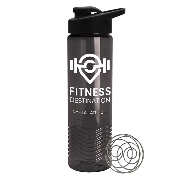 24 oz. Tritan™ Shaker Bottle with Drink thru lid and Mixing... from ASI 55990 Garyline
