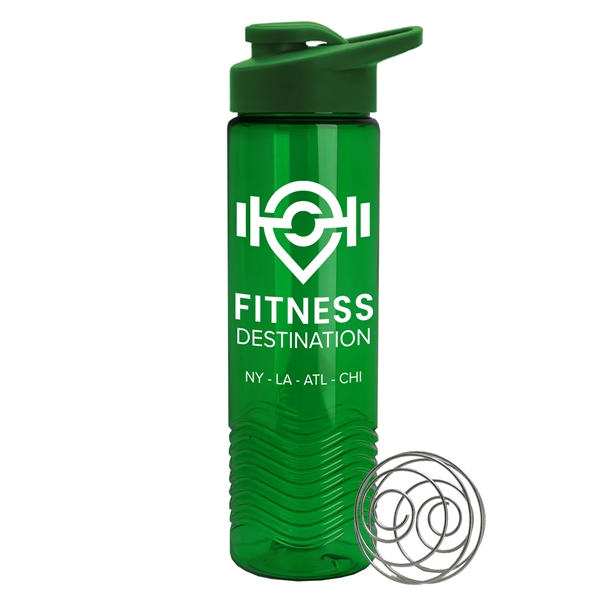 24 oz. Tritan™ Shaker Bottle with Drink thru lid and Mixing... from ASI 55990 Garyline
