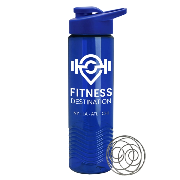 24 oz. Tritan™ Shaker Bottle with Drink thru lid and Mixing... from ASI 55990 Garyline