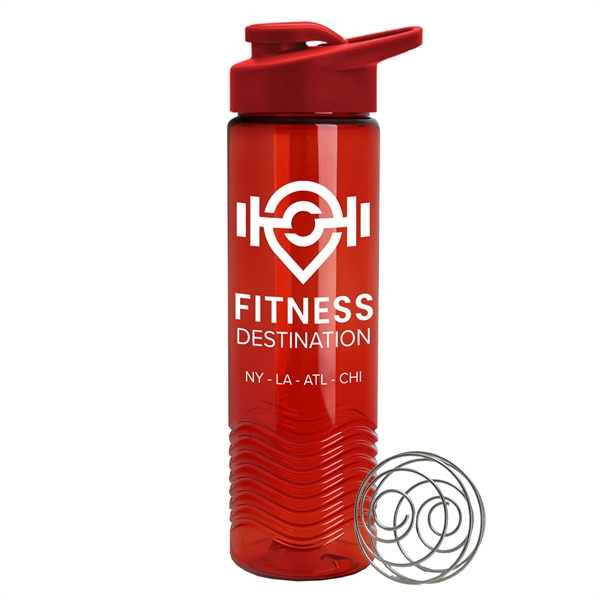 24 oz. Tritan™ Shaker Bottle with Drink thru lid and Mixing... from ASI 55990 Garyline