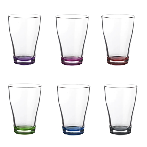 Smooth contour beer glass, 12 oz. plus 1 color silkscreen imprint... from ASI 37218 Athena Promo (tm)