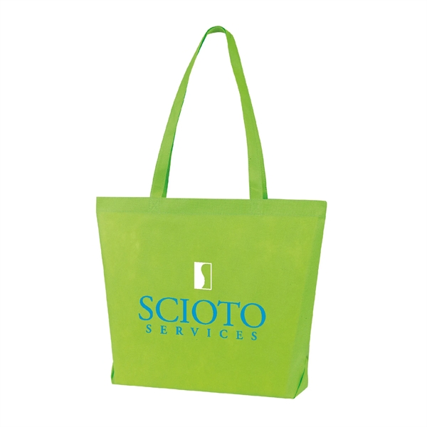 Non-woven shopping tote bag with large capacity, two 28" long shoulder... from ASI 39820 Opusline (Benmex) / Opus Line