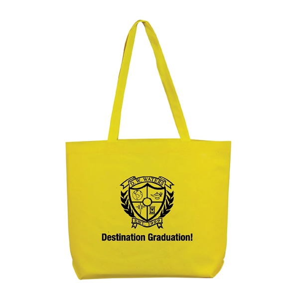 Non-woven shopping tote bag with large capacity, two 28" long shoulder... from ASI 39820 Opusline (Benmex) / Opus Line