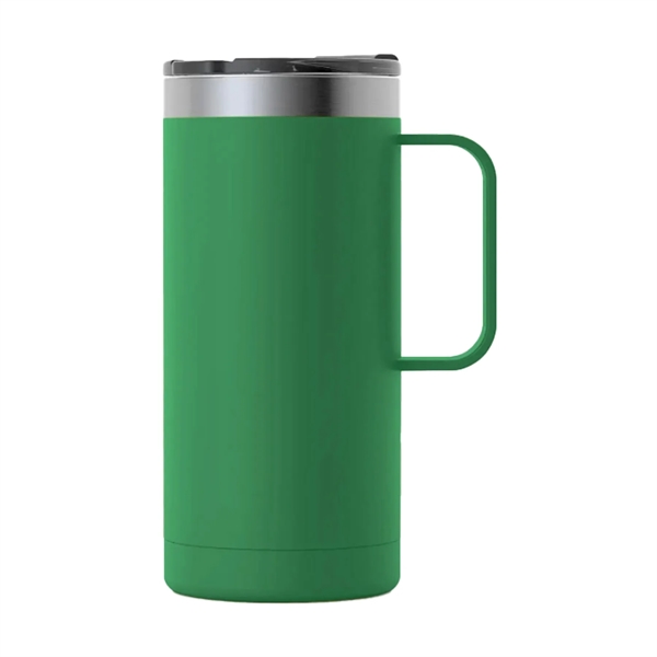 RTIC double-wall stainless steel 16 ounce travel mug with flip-top lid... from ASI 74601 Calico