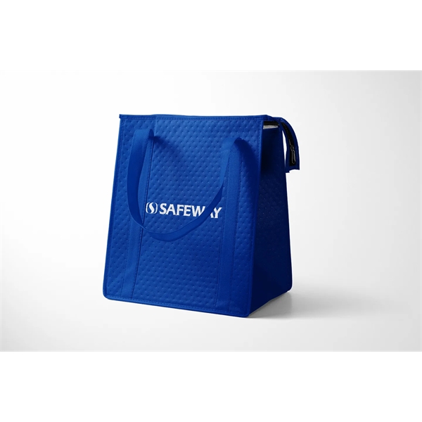 13" x 15" x 10" 90GSM non-woven polypropylene insulated tote with... from ASI 30250 AZX Sport USA