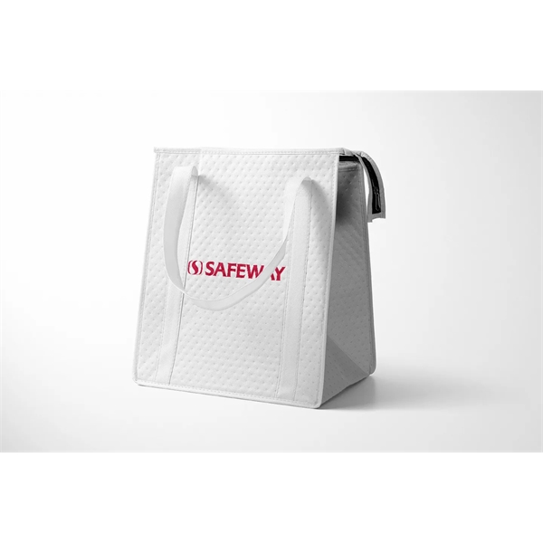 13" x 15" x 10" 90GSM non-woven polypropylene insulated tote with... from ASI 30250 AZX Sport USA
