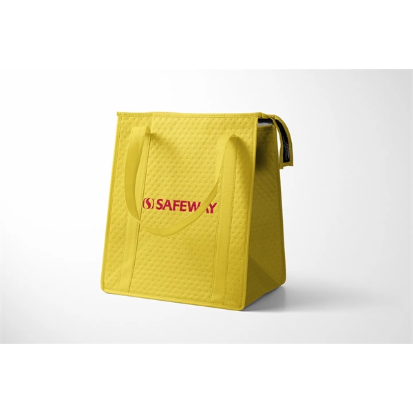 13" x 15" x 10" 90GSM non-woven polypropylene insulated tote with... from ASI 30250 AZX Sport USA