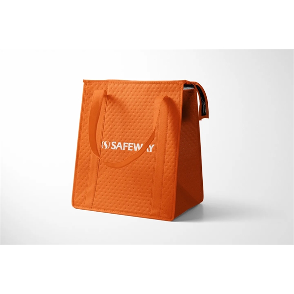 13" x 15" x 10" 90GSM non-woven polypropylene insulated tote with... from ASI 30250 AZX Sport USA