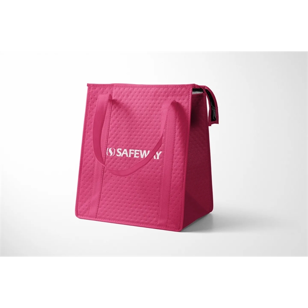 13" x 15" x 10" 90GSM non-woven polypropylene insulated tote with... from ASI 30250 AZX Sport USA