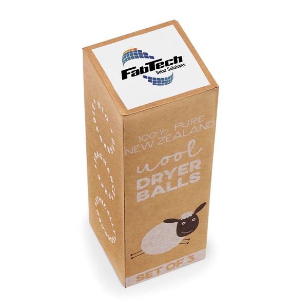 Three pack of New Zealand wool laundry dryer balls. to decrease... from ASI 63549 Jornik Manufacturing Corp