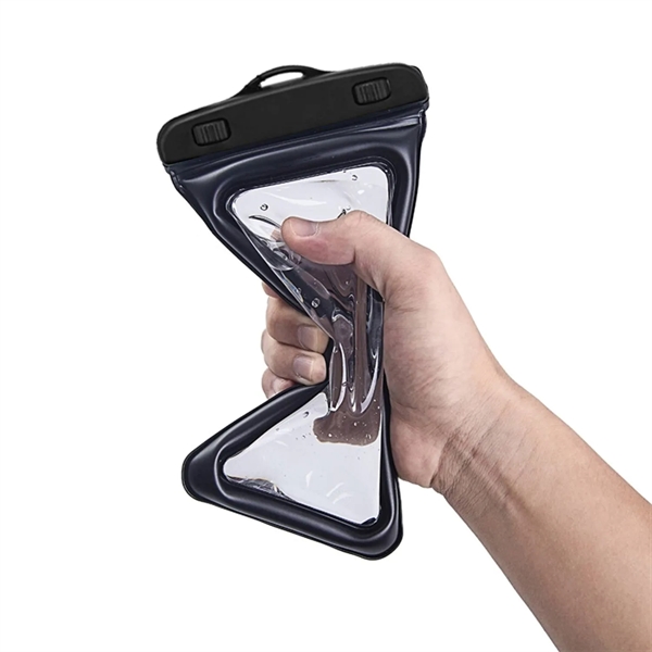 IPX8 Waterproof floating phone pouch with lanyard plus 1C1P silkscreen imprint... from ASI 37218 Athena Promo (tm)