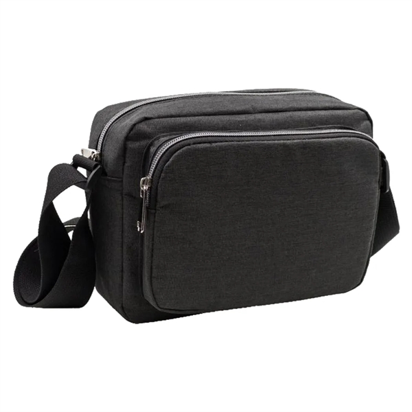 Horizontal Triple Zipper Sling Bag... from ASI 31517 Admart Products / Admart Line