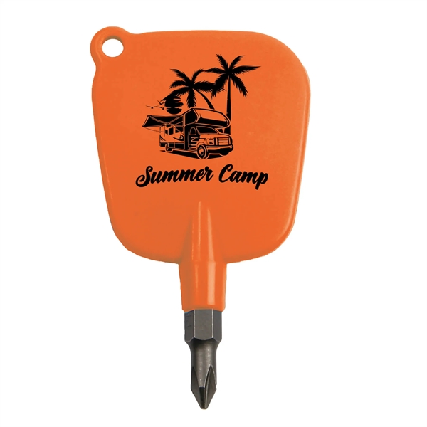 3"H x 1.68"W x 0.37"D screwdriver with standard tip that can... from ASI 54040 Fey Promo / Mi Line by Fey