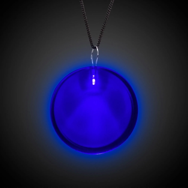 2" LED lighted badge medallion with j-hook attachment.... from ASI 42016 Brighter Promotions Inc / Chemical Light™