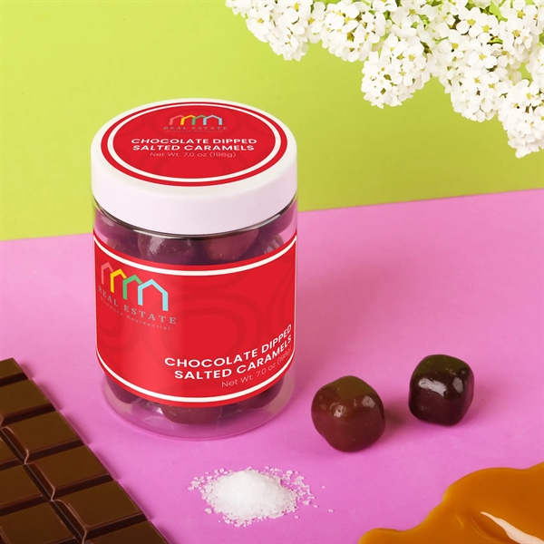 Creamy chocolate dipped salted caramel candies... from ASI 61966 HPG / SugarSpot