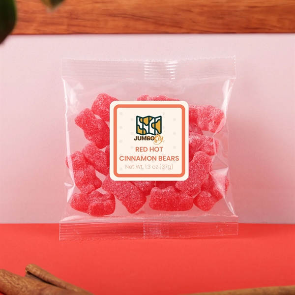1.3 oz taster packets of cinnamon-flavored, spicy-and-sweet bears.... from ASI 61966 HPG / SugarSpot