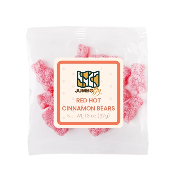 1.3 oz taster packets of cinnamon-flavored, spicy-and-sweet bears.... from ASI 61966 HPG / SugarSpot