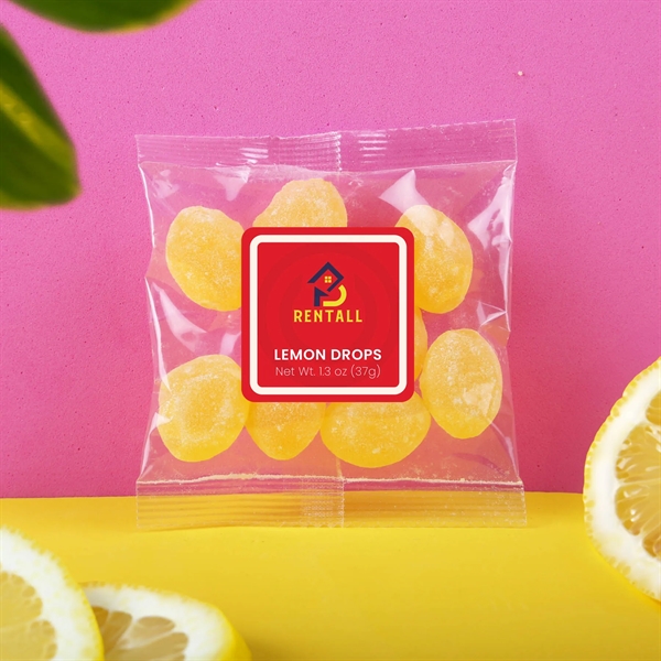 1.3 oz taster packet of lemon drop hard candies.... from ASI 61966 HPG / SugarSpot