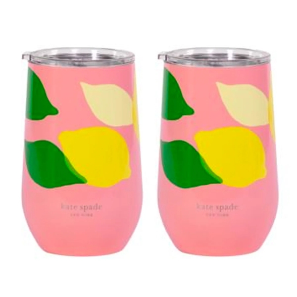 Say cheers to your new stainless steel wine tumbler from Kate... from ASI 61966 HPG / HPG Gold Beacon Premium Brands