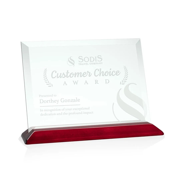 The prestigious Jade Crystal Embassy Award reflects timeless beauty with its... from ASI 84592 St Regis Group / St Regis