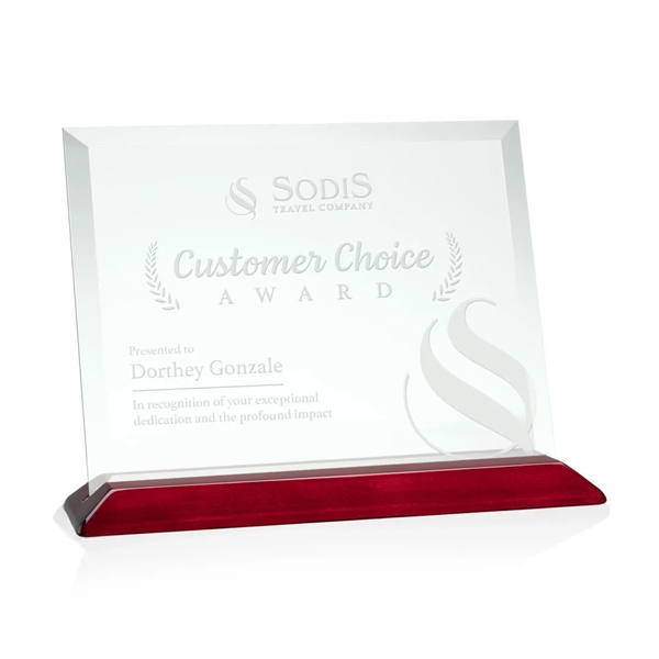 The prestigious Jade Crystal Embassy Award reflects timeless beauty with its... from ASI 84592 St Regis Group / St Regis